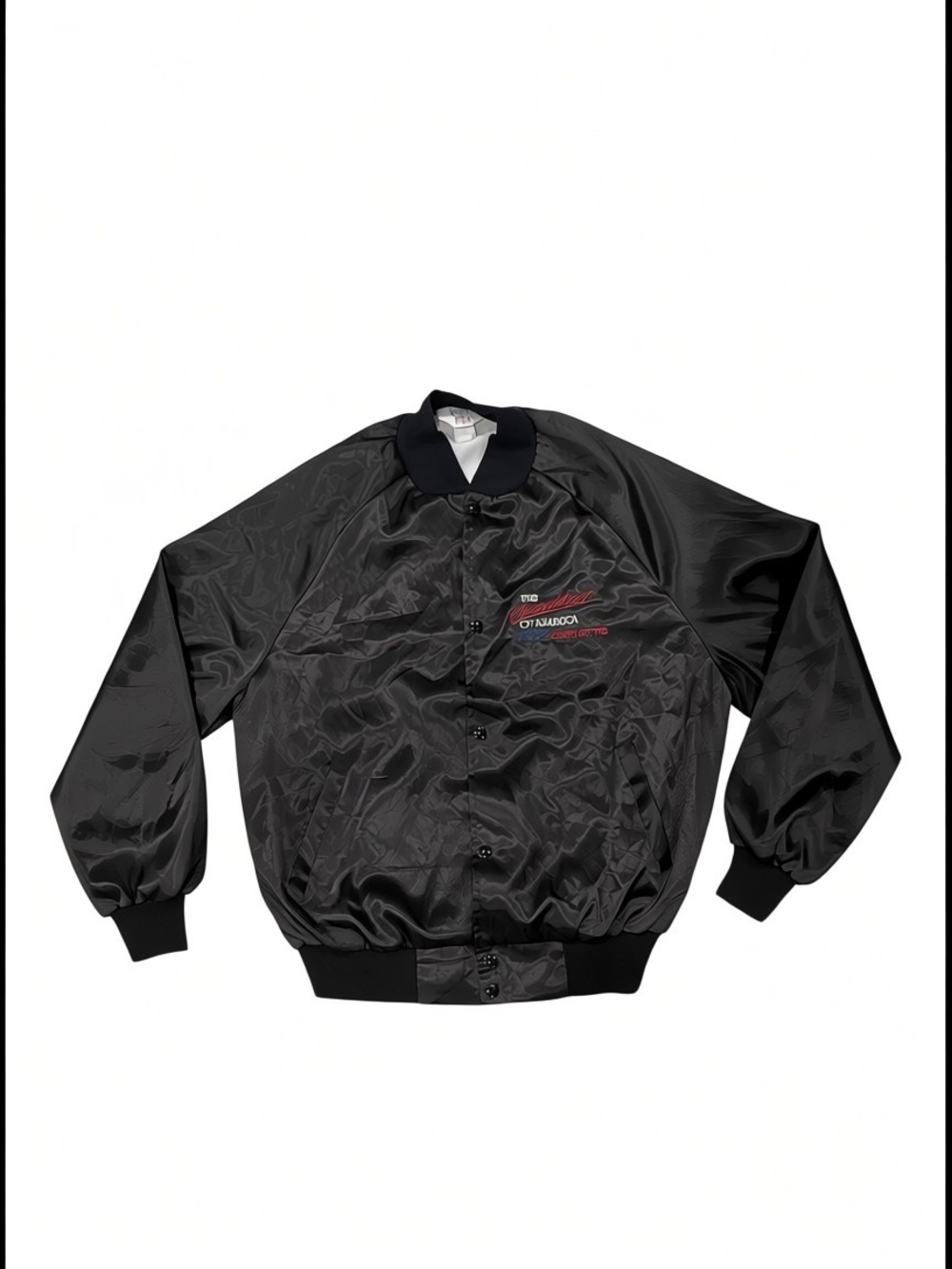 West Ark VINTAGE The Heartbeat of America Corvette Satin Jacket - Size XL